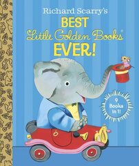 Richard Scarry's Best Little Golden Books Ever!, 9 Books in 1 цена и информация | Книги для малышей | 220.lv