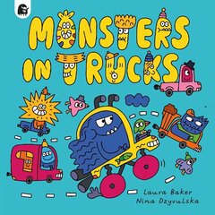 Monsters in Trucks, Volume 1 cena un informācija | Grāmatas mazuļiem | 220.lv