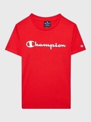 Champion bērnu t-krekls 306285*RS005, sarkans 8054112978780 cena un informācija | T-krekli sievietēm | 220.lv