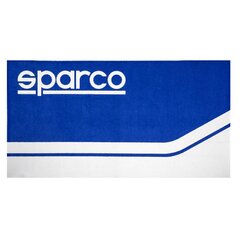 Pludmales dvielis Sparco, zils/balts cena un informācija | Dvieļi | 220.lv