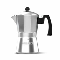 Kafijas kanna Taurus KCP9009 9T Mini Moka, sudraba cena un informācija | Kafijas kannas, tējkannas | 220.lv