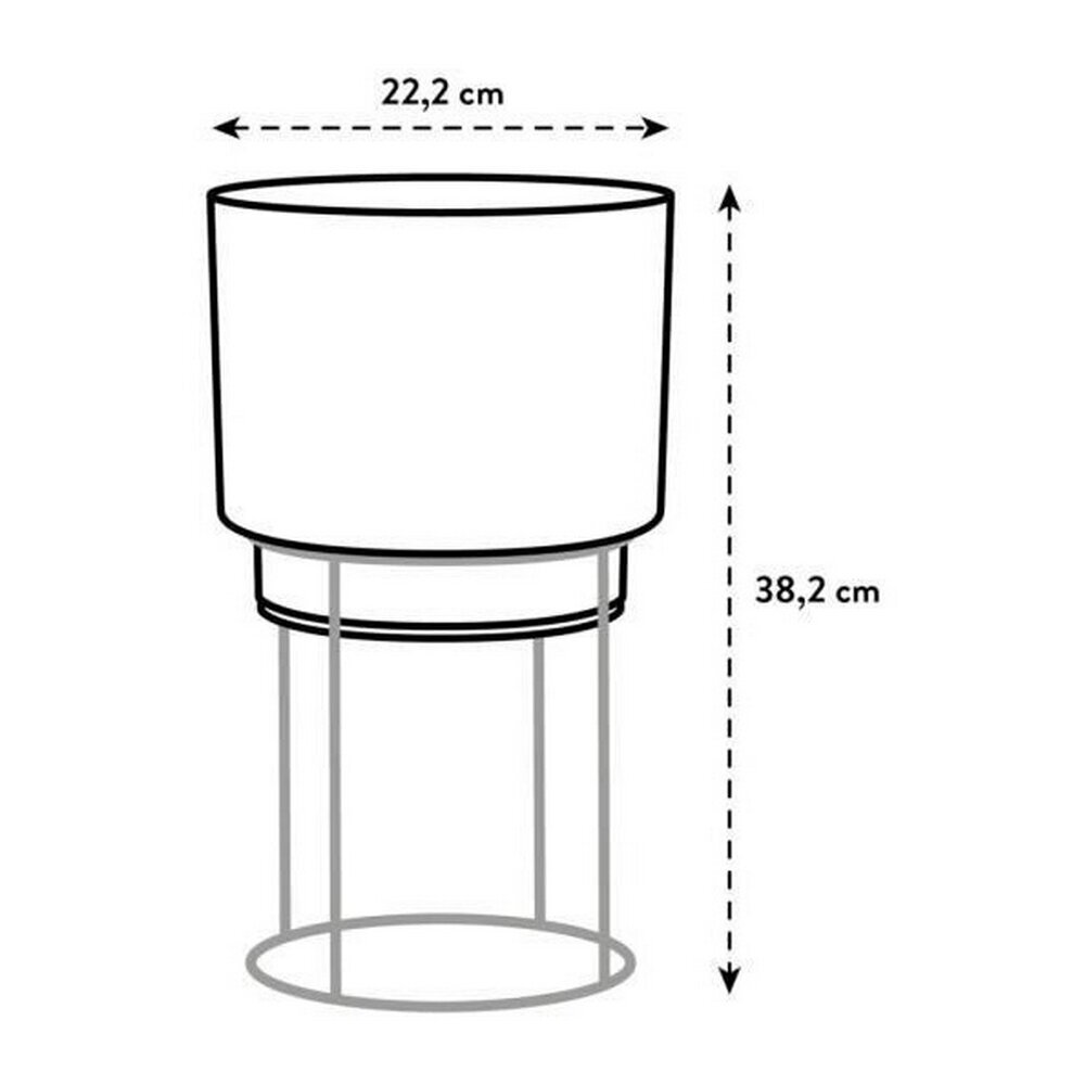 Puķu pods Elho (Ø 22 x 38,2 cm) cena un informācija | Puķu podi | 220.lv