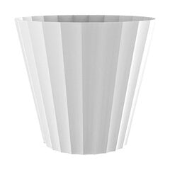 Вазон Plastiken, белый, Ø 26 x 23 см цена и информация | Вазоны | 220.lv
