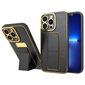 Fusion New Kickstand silikona aizsargapvalks Samsung A536 | A53 5G melns cena un informācija | Telefonu vāciņi, maciņi | 220.lv
