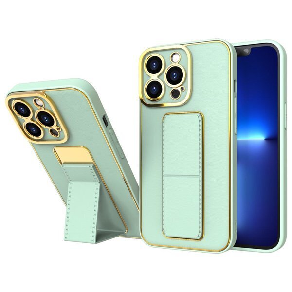 Fusion New Kickstand silikona aizsargapvalks Samsung A536 | A53 5G zaļš cena un informācija | Telefonu vāciņi, maciņi | 220.lv