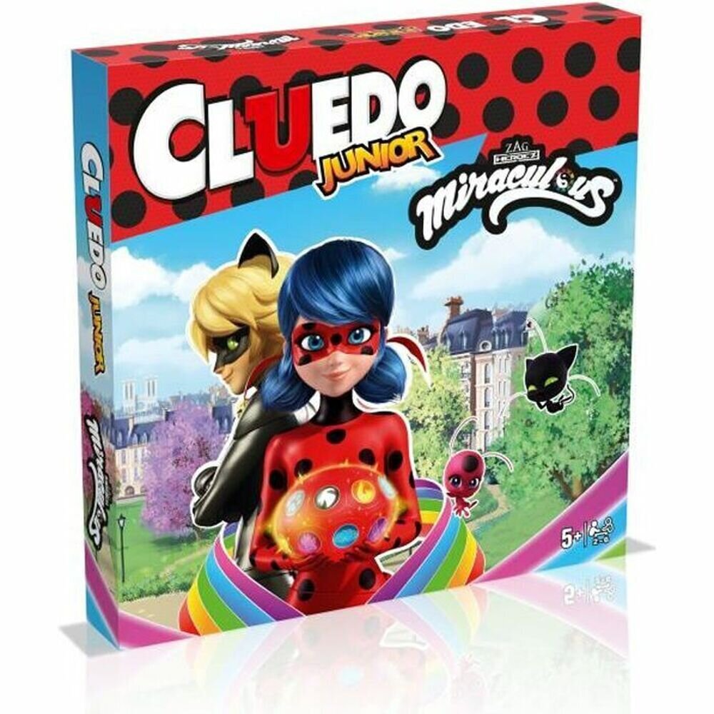 Galda spēle Winning Moves CLUEDO JUNIOR MIRACULOUS (FR) cena un informācija | Galda spēles | 220.lv