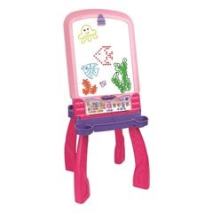 Interaktīvā Tāfele Vtech Magi chevalet interactif 3 en 1 rose (FR) цена и информация | Развивающие игрушки | 220.lv