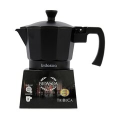 Kafijas kanna Bidasoa, melns цена и информация | Чайники, кофейники | 220.lv
