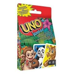 Kāršu Spēles Mattel UNO Junior dzīvnieki cena un informācija | Galda spēles | 220.lv