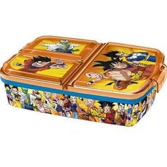 Ланч-бокс с отсеком для столовых приборов Stor Dragon Ball, 6.7 x 16.5 x 19.5 см цена и информация | Посуда для хранения еды | 220.lv