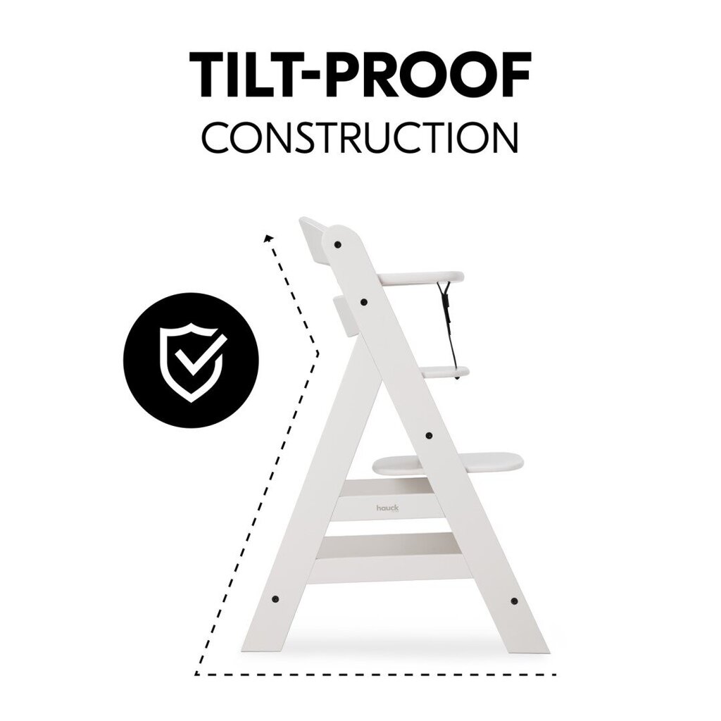 Hauck barošanas krēsls Alpha+, Creme cena un informācija | Barošanas krēsli | 220.lv