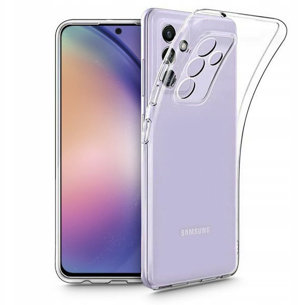 Fusion Ultra, 1 mm silikona vāciņš, Samsung A546 Galaxy A54 5G, caurspīdīgs cena un informācija | Telefonu vāciņi, maciņi | 220.lv