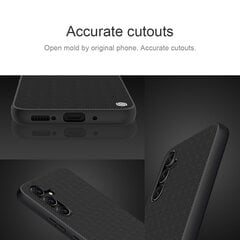 Nillkin Textured Hard Case for Samsung Galaxy A54 5G Black cena un informācija | Telefonu vāciņi, maciņi | 220.lv