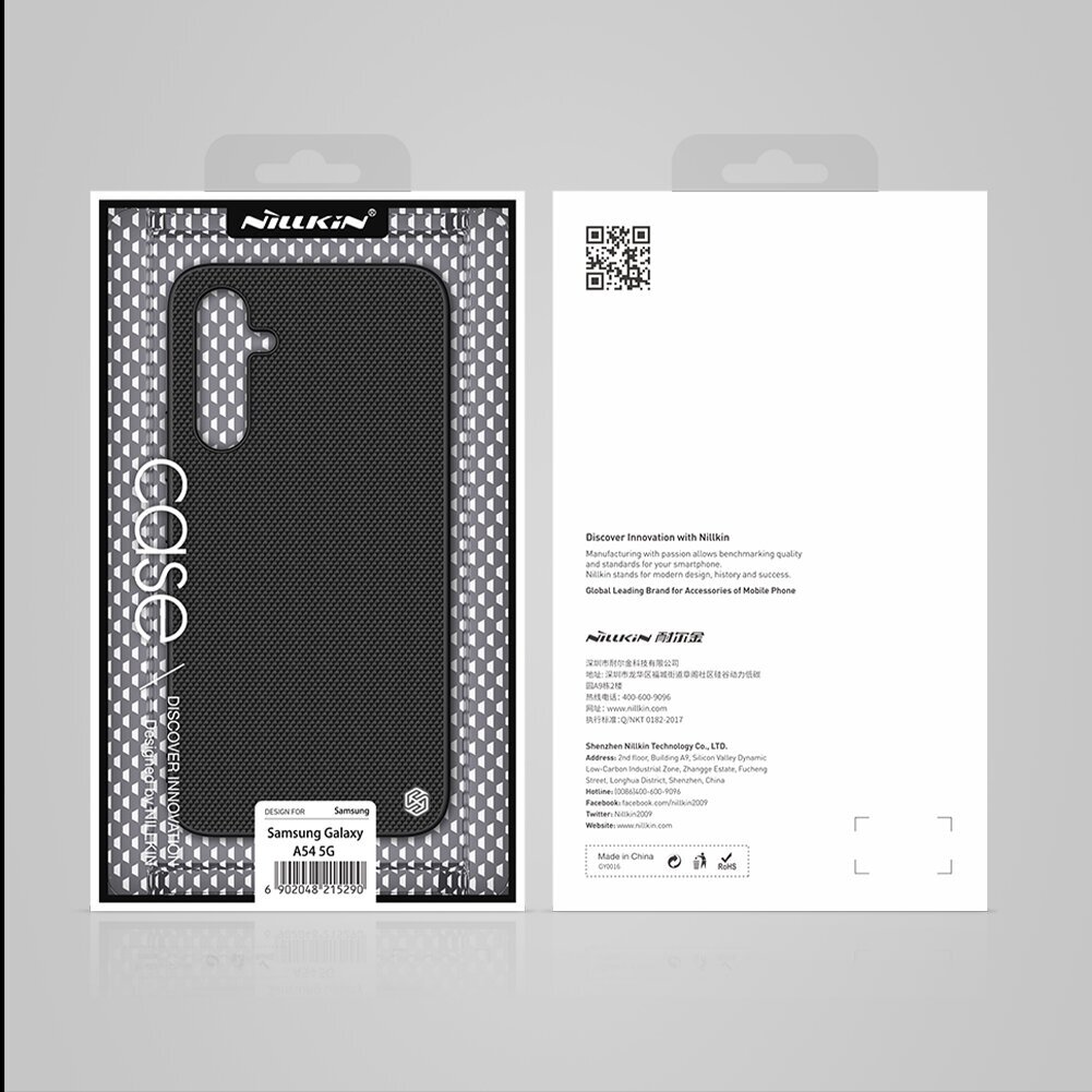 Nillkin Textured Hard Case for Samsung Galaxy A54 5G Black цена и информация | Telefonu vāciņi, maciņi | 220.lv