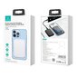 USAMS Powerbank PB66 10000mAh 20W PD Magnetic Wireless Two-Way Fast Charge biały|white 10KCD18002 (US-CD180) цена и информация | Lādētāji-akumulatori (Power bank) | 220.lv