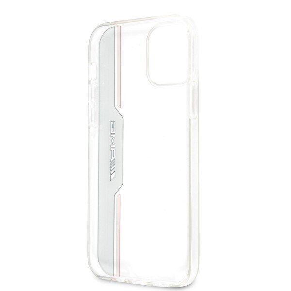 AMG AMHCP12MTVLBR iPhone 12|12 Pro 6,1" transparent hardcase Electroplate Vertical cena un informācija | Telefonu vāciņi, maciņi | 220.lv