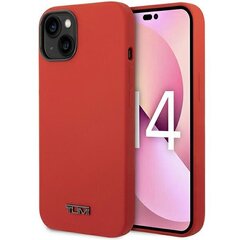 Tumi TTUHCP14MSR iPhone 14 Plus 6,7" czerwony|red hardcase Liquid Silicone цена и информация | Чехлы для телефонов | 220.lv