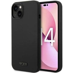 Tumi TUHCP14SSK iPhone 14 6,1" czarny|black hardcase Liquid Silicone cena un informācija | Telefonu vāciņi, maciņi | 220.lv