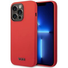 Tumi TUHCP14XSR iPhone 14 Pro Max 6,7" czerwony|red hardcase Liquid Silicone cena un informācija | Telefonu vāciņi, maciņi | 220.lv