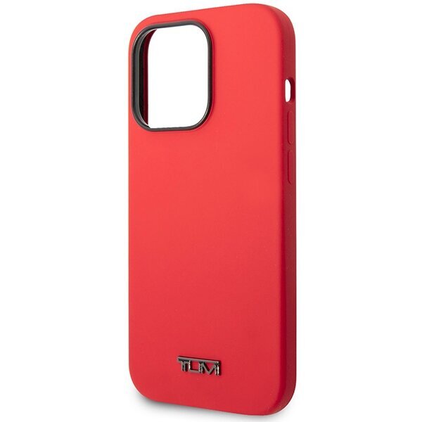 Tumi TUHCP14XSR iPhone 14 Pro Max 6,7" czerwony|red hardcase Liquid Silicone cena un informācija | Telefonu vāciņi, maciņi | 220.lv