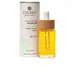 Sejas eliksīrs Ecologic Cosmetics Bio Restore & Regenerate (30 ml) cena un informācija | Serumi sejai, eļļas | 220.lv