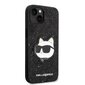 Telefona vāciņš Karl Lagerfeld KLHCP14MG2CPK iPhone 14 Plus 6,7", Melns spīdums, Choupette Patch cena un informācija | Telefonu vāciņi, maciņi | 220.lv