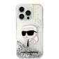 Telefona vāciņš Karl Lagerfeld KLHCP14XLNKHCH iPhone 14 Pro Max 6,7", Sudrabains spīdums, Karl Head цена и информация | Telefonu vāciņi, maciņi | 220.lv