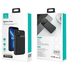 USAMS Power Case iPhone 13 Pro 6,1" 3500mAh czarny|black 3K5CD17501 (US-CD175) powerbank cena un informācija | Lādētāji-akumulatori (Power bank) | 220.lv