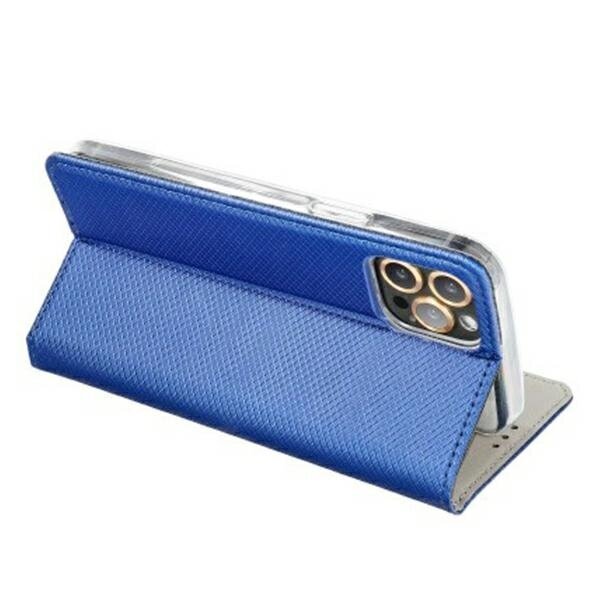 Etui Smart Magnet book iPhone 13 mini 5,4" niebieski|blue cena un informācija | Telefonu vāciņi, maciņi | 220.lv