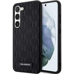 Karl Lagerfeld KLHCS23MSAKLHPK S23+ S916 hardcase czarny|black Saffiano Mono Metal Logo цена и информация | Чехлы для телефонов | 220.lv