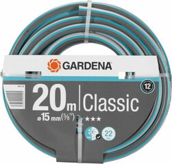 Gardena Šļūtene Classic 20 m Ø 15 mm цена и информация | Запчасти для садовой техники | 220.lv