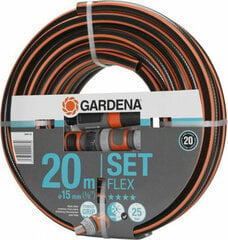 Šļūtene Gardena High Flex 20 m Ø 15 mm cena un informācija | Laistīšanas sistēmas | 220.lv