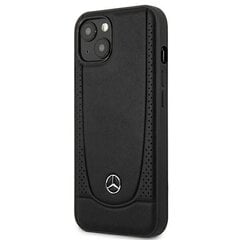 Mercedes MEHCP14MARMBK iPhone 14 Plus 6,7" czarny|black hardcase Leather Urban цена и информация | Чехлы для телефонов | 220.lv