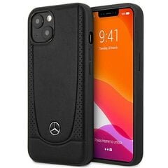 Telefona vāciņš Mercedes MEHCP14MARMBK iPhone 14 Plus 6,7" Melns, Ādas цена и информация | Чехлы для телефонов | 220.lv