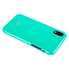 Telefona vāciņš Mercury Jelly Case piemērots iPhone 14 Plus 6,7" piparmētru zaļš cena un informācija | Telefonu vāciņi, maciņi | 220.lv