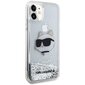 Telefona vāciņš Karl Lagerfeld KLHCN61LNCHCS iPhone 11| XR, Sudrabains spīdums, Choupette Head цена и информация | Telefonu vāciņi, maciņi | 220.lv