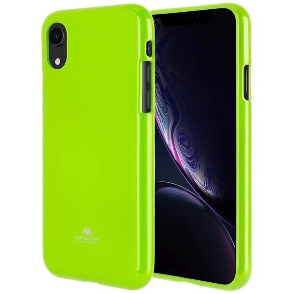 Telefona vāciņš Mercury Jelly Case piemērots iPhone 13 Pro|13 6,1" Laima zaļš cena un informācija | Telefonu vāciņi, maciņi | 220.lv
