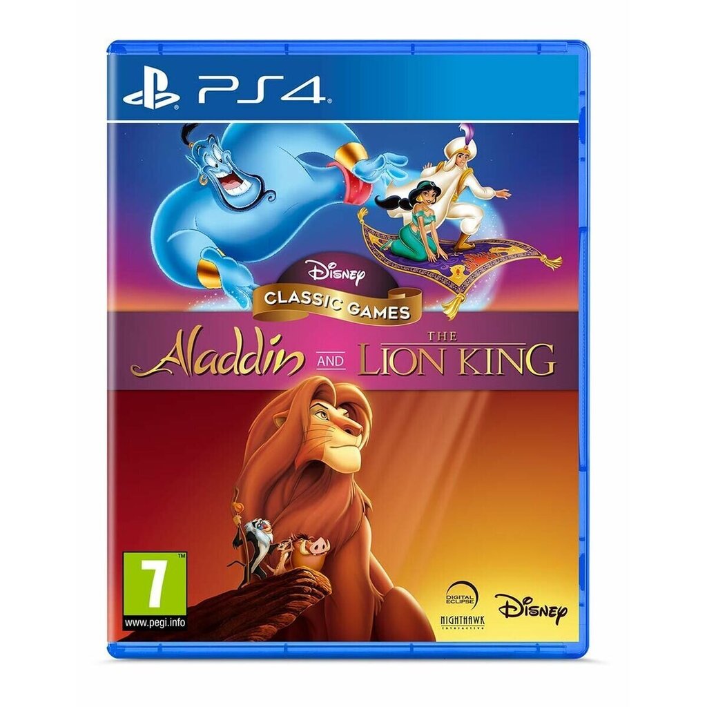 Videospēle PlayStation 4 Disney Aladdin and The Lion King цена и информация | Datorspēles | 220.lv