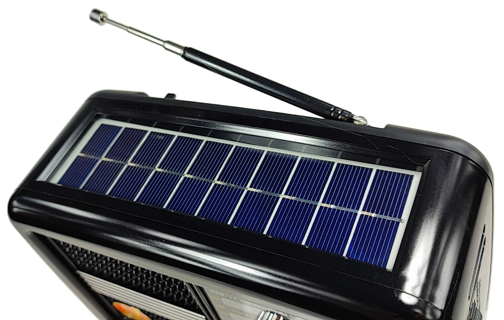 Retro tūrisma radio, ar saules paneli, 230 V USB zibspuldzi cena un informācija | Radioaparāti, modinātājpulksteņi | 220.lv