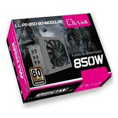 Strāvas padeve L-Link LL-PS-850-80+MODULAR ATX 850W 80 Plus Bronze cena un informācija | Barošanas bloki (PSU) | 220.lv