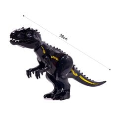 Dinozauru Black Tyrannosaurus figūra Dino Park Jurrasic, 28,5cm cena un informācija | Konstruktori | 220.lv