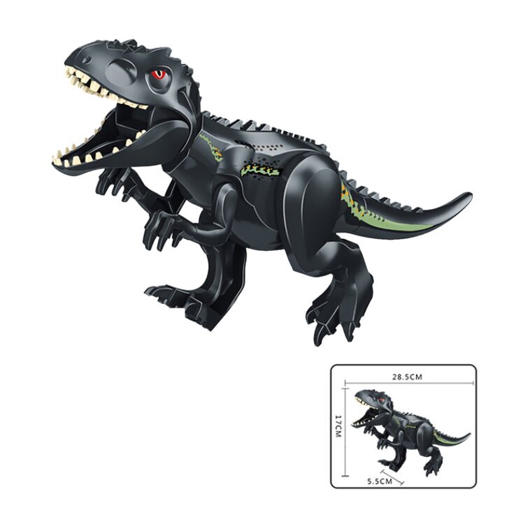 Dinozauru T-Rex figūra Dino Park Jurrasic, 28,5cm цена и информация | Konstruktori | 220.lv