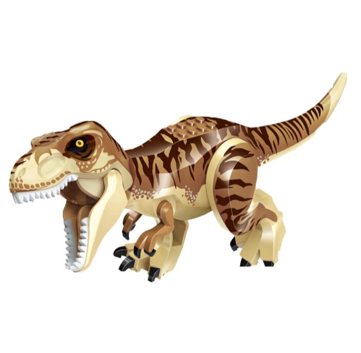 Dinozauru T-Rex figūra Dino Park Jurrasic, 28cm cena un informācija | Konstruktori | 220.lv