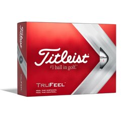 Мячи для гольфа Titleist TruFeel (12 шт.) цена и информация | Гольф | 220.lv