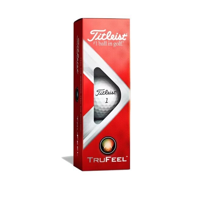 Golfa bumbiņas Titleist TruFeel, 12 gab. cena un informācija | Golfs | 220.lv