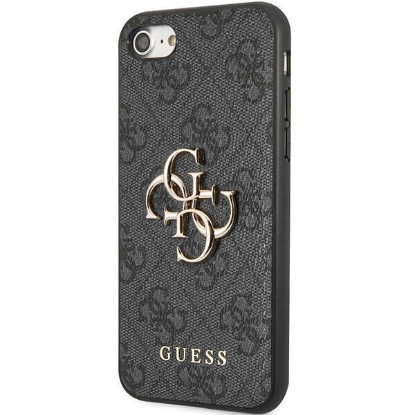 Guess GUHCI84GMGGR iPhone 7|8|SE 2020 | SE 2022 szary|grey hardcase 4G Big Metal Logo cena un informācija | Telefonu vāciņi, maciņi | 220.lv