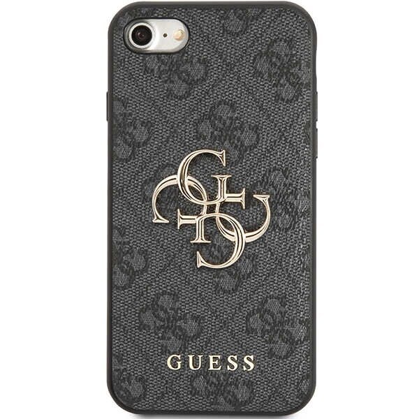 Guess GUHCI84GMGGR iPhone 7|8|SE 2020 | SE 2022 szary|grey hardcase 4G Big Metal Logo cena un informācija | Telefonu vāciņi, maciņi | 220.lv