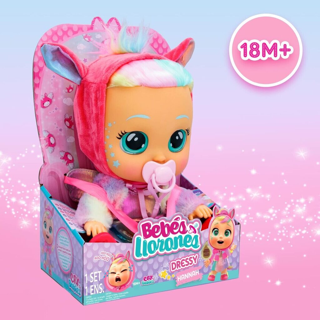 Lelle Zīdainis IMC Toys Dressy Fantay Hannah cena un informācija | Rotaļlietas meitenēm | 220.lv