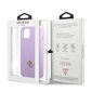 Guess GUHCP13SPS4MU iPhone 13 mini 5,4" purpurowy|purple hardcase Saffiano 4G Small Metal Logo cena un informācija | Telefonu vāciņi, maciņi | 220.lv