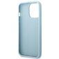 Guess GUHCP13XPS4MB iPhone 13 Pro Max 6,7" niebieski|blue hardcase Saffiano 4G Small Metal Logo cena un informācija | Telefonu vāciņi, maciņi | 220.lv